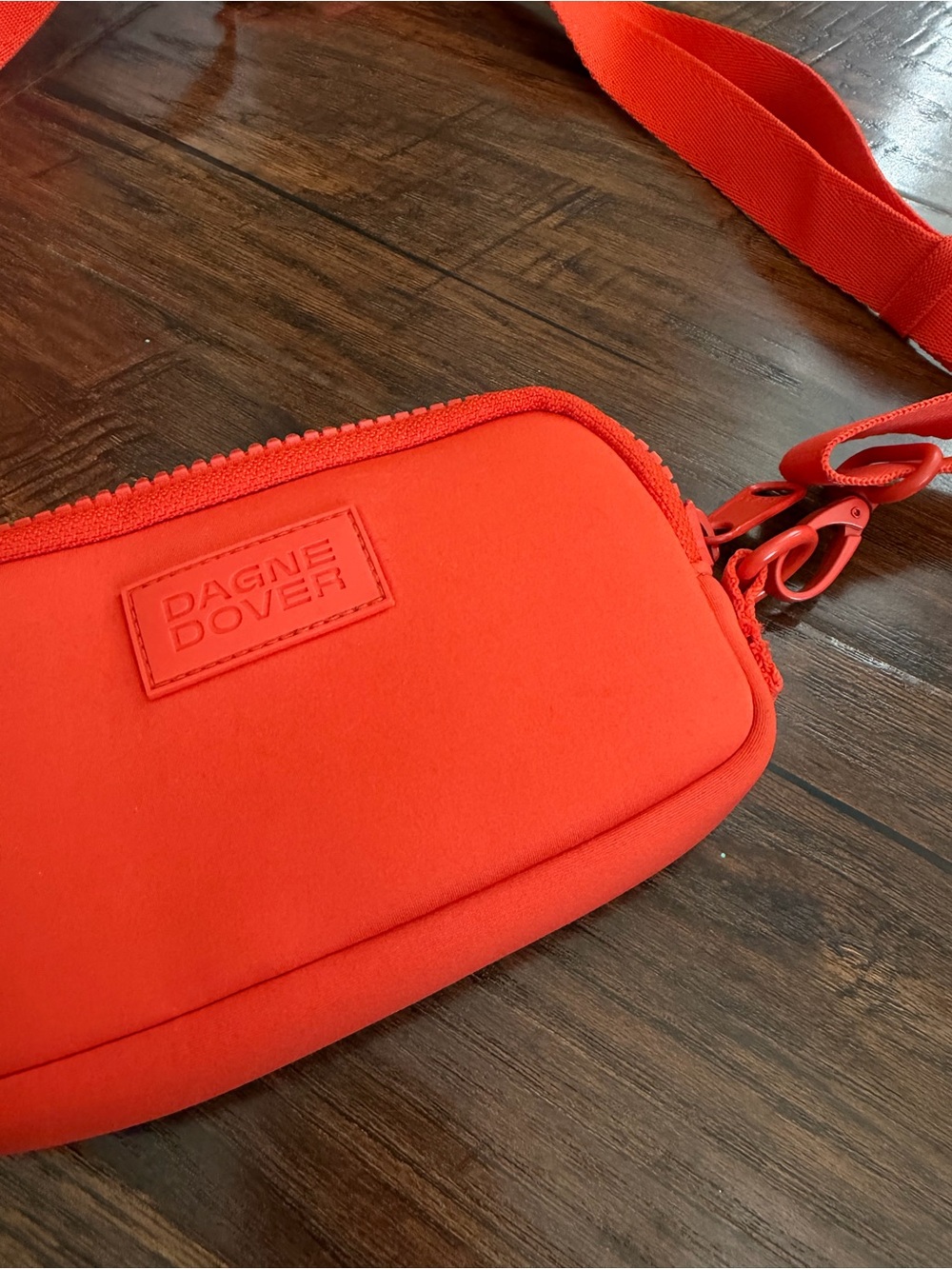 Dagne Dover Bright Orange Belt Bag